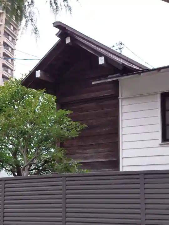 麻布氷川神社の本殿・本堂