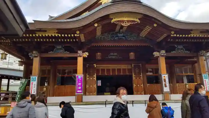 湯島天満宮の本殿・本堂