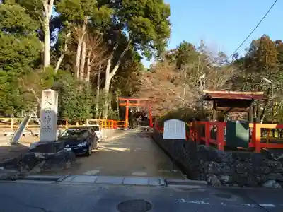 大田神社(賀茂別雷神社境外摂社)の鳥居