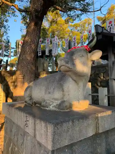 長草天神社の狛犬