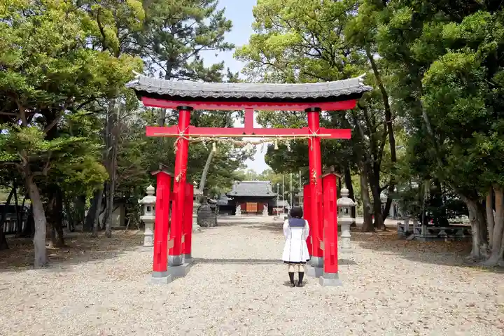白山比売神社の鳥居