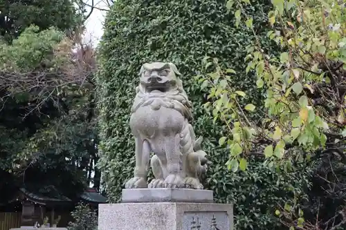 千勝神社の狛犬