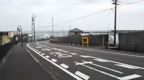 古宿八幡宮の景色