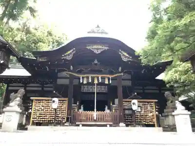 岡崎神社の本殿・本堂