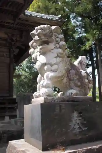 末野神社の狛犬