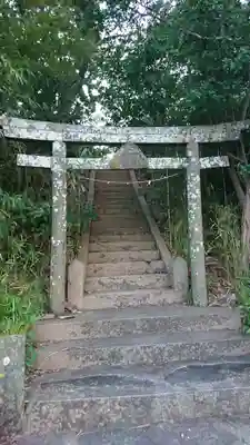 鬘神社の鳥居