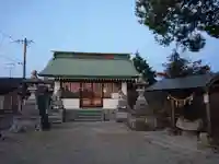 社口社の本殿・本堂