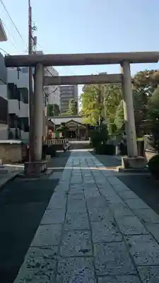 天祖諏訪神社の鳥居