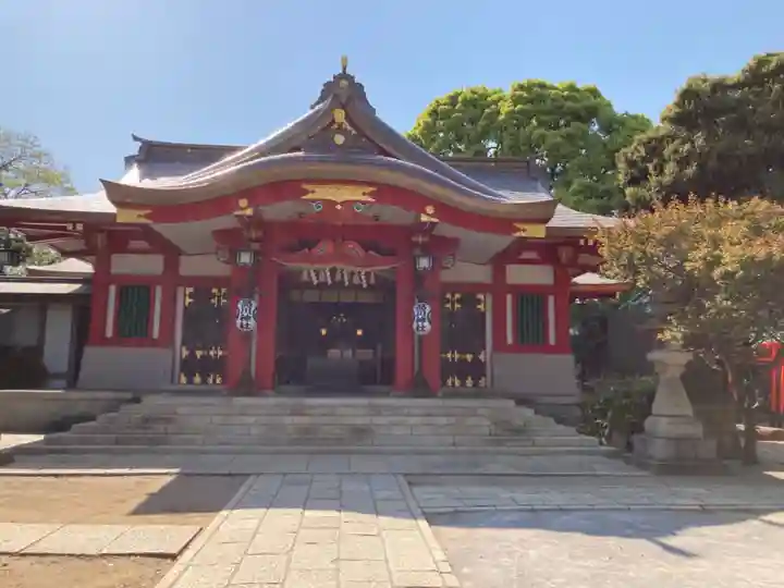 品川神社の本殿・本堂