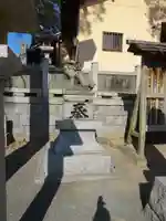 波折神社の狛犬