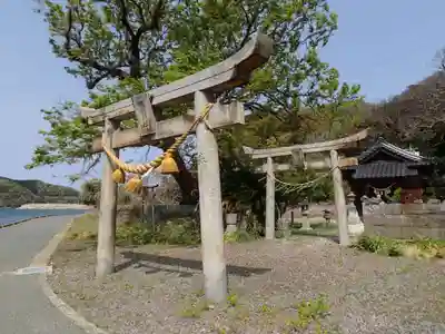 元嶋神社の鳥居