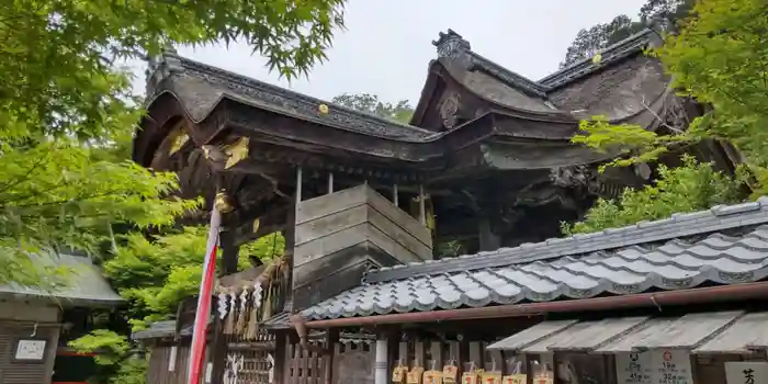 鍬山神社の本殿