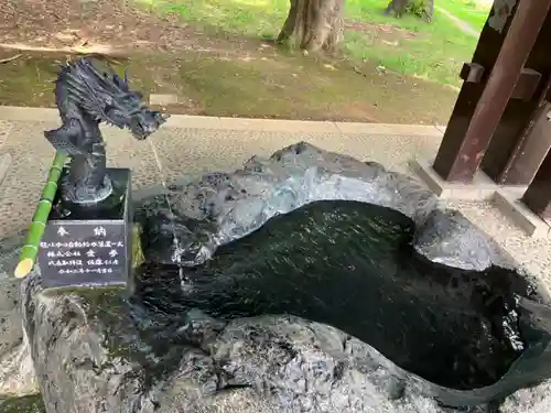 月寒神社の手水