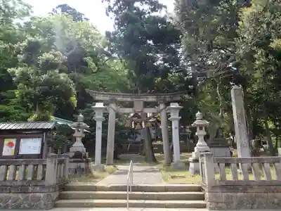 潮津神社の鳥居