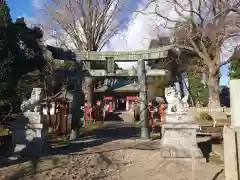 長沼八幡宮の鳥居