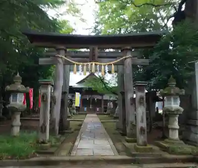 沓掛香取神社の鳥居