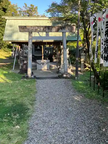 龍神神社の鳥居