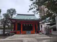麻布氷川神社の本殿・本堂