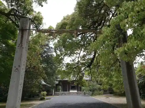 名和神社の鳥居