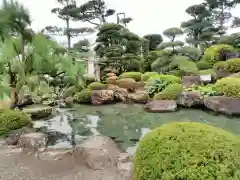 甲斐善光寺の庭園