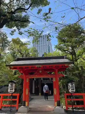 愛宕神社の山門・神門
