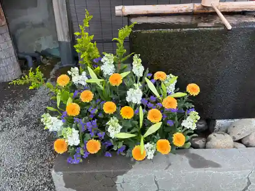 上尾御嶽神社の手水舎