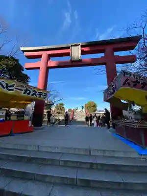 亀戸天神社の鳥居