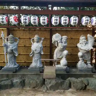 中野沼袋氷川神社の像