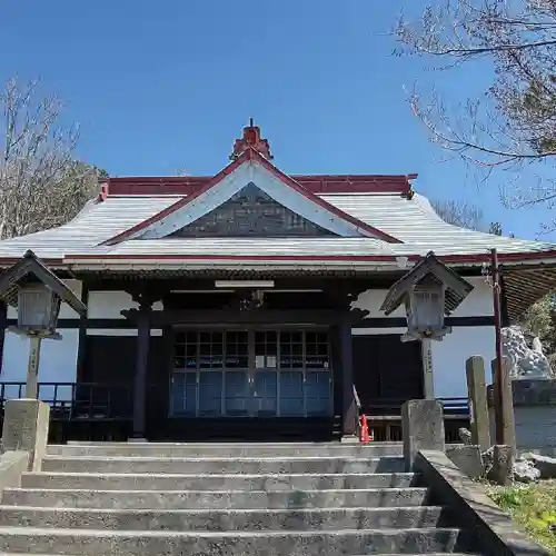 浦河神社の本殿・本堂
