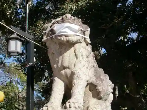 平塚八幡宮の狛犬