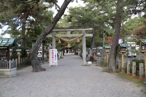 建部大社の鳥居