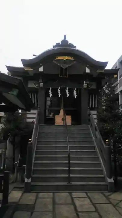 神楽坂若宮八幡神社の本殿・本堂