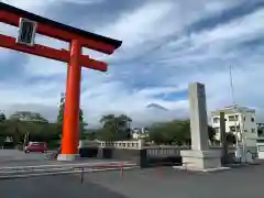 富士山本宮浅間大社の鳥居