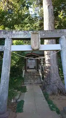 大日神社の鳥居