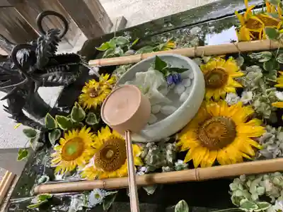 札幌護國神社の手水舎