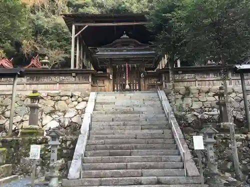 與喜天満神社の本殿・本堂