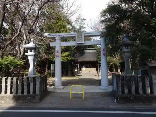 笛田神社の鳥居