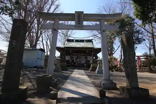 熊野福藏神社の鳥居