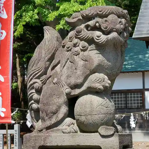 三嶋神社の狛犬