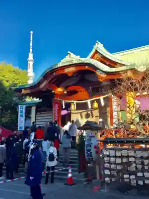 亀戸天神社の本殿・本堂