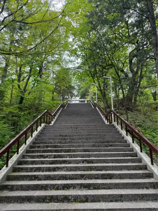 音更神社の景色