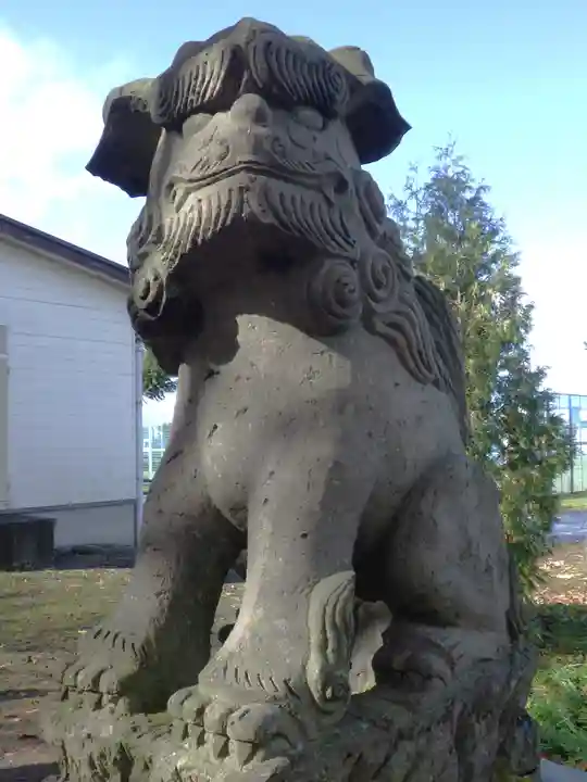 西当別神社の狛犬