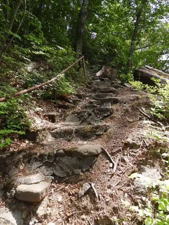 見入山観音堂の周辺