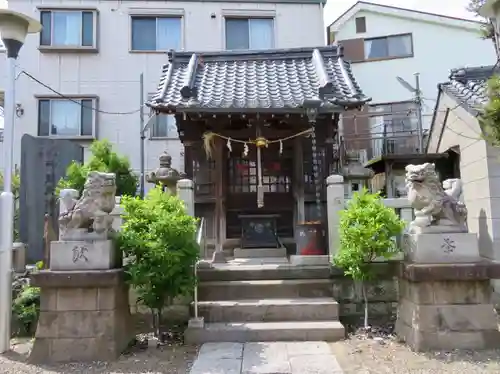 亀戸水神社の本殿