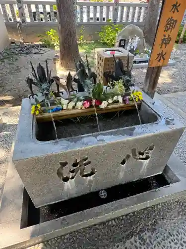 奥田神社の手水舎