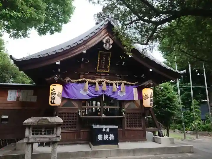 一之御前社の本殿・本堂