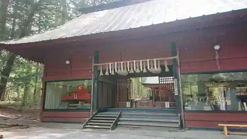 北口本宮冨士浅間神社の本殿