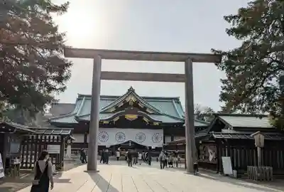靖國神社の鳥居