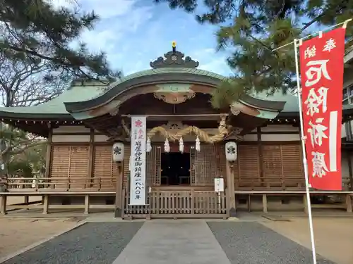岩屋神社の本殿・本堂