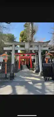 花園稲荷神社の鳥居